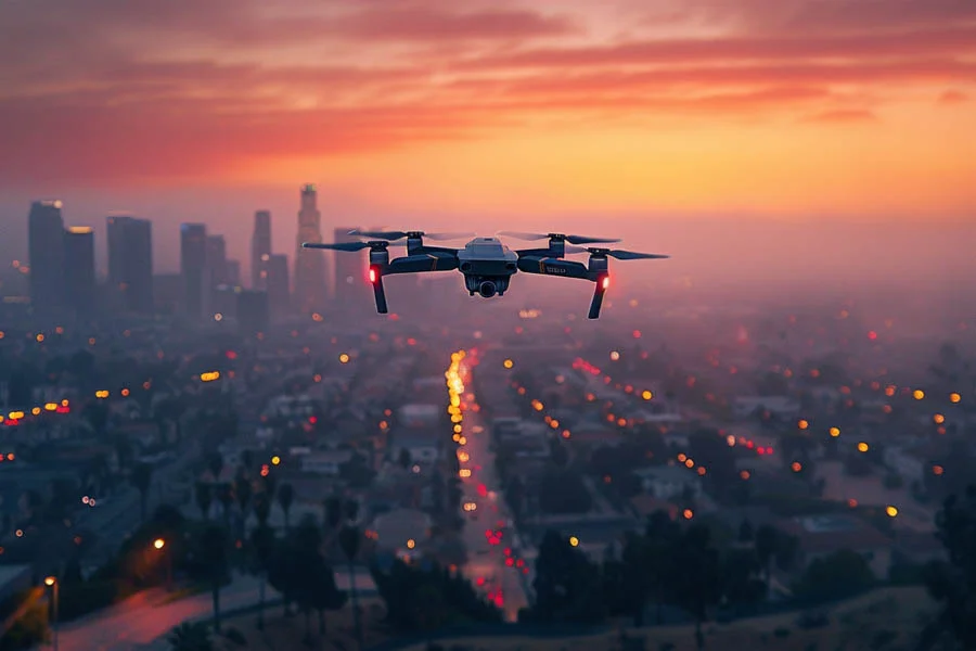 top drone camera